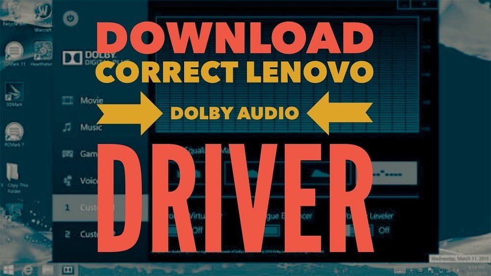 Install Dolby Audio Driver Windows 10
