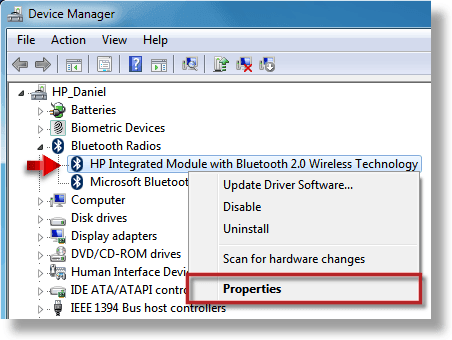 how to connect bluetooth to hp laptop
