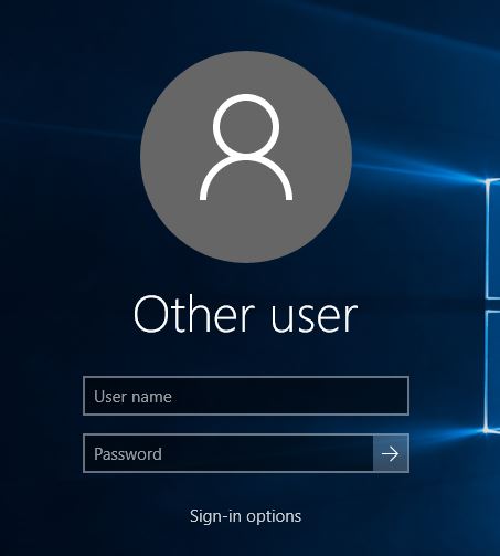Fix Windows 10/8 Don't Show Last Logged-On User Name in Unlock Screen