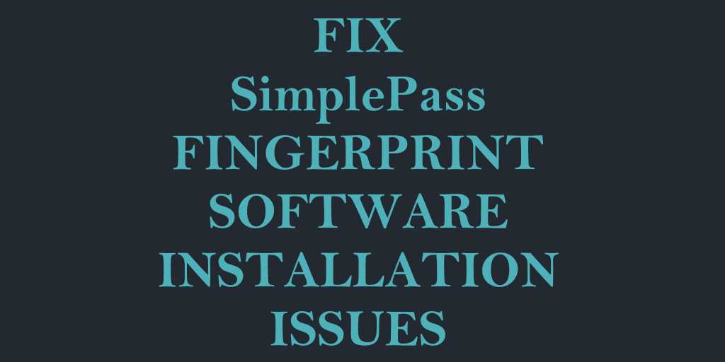 problem with hp simplepass identity protection